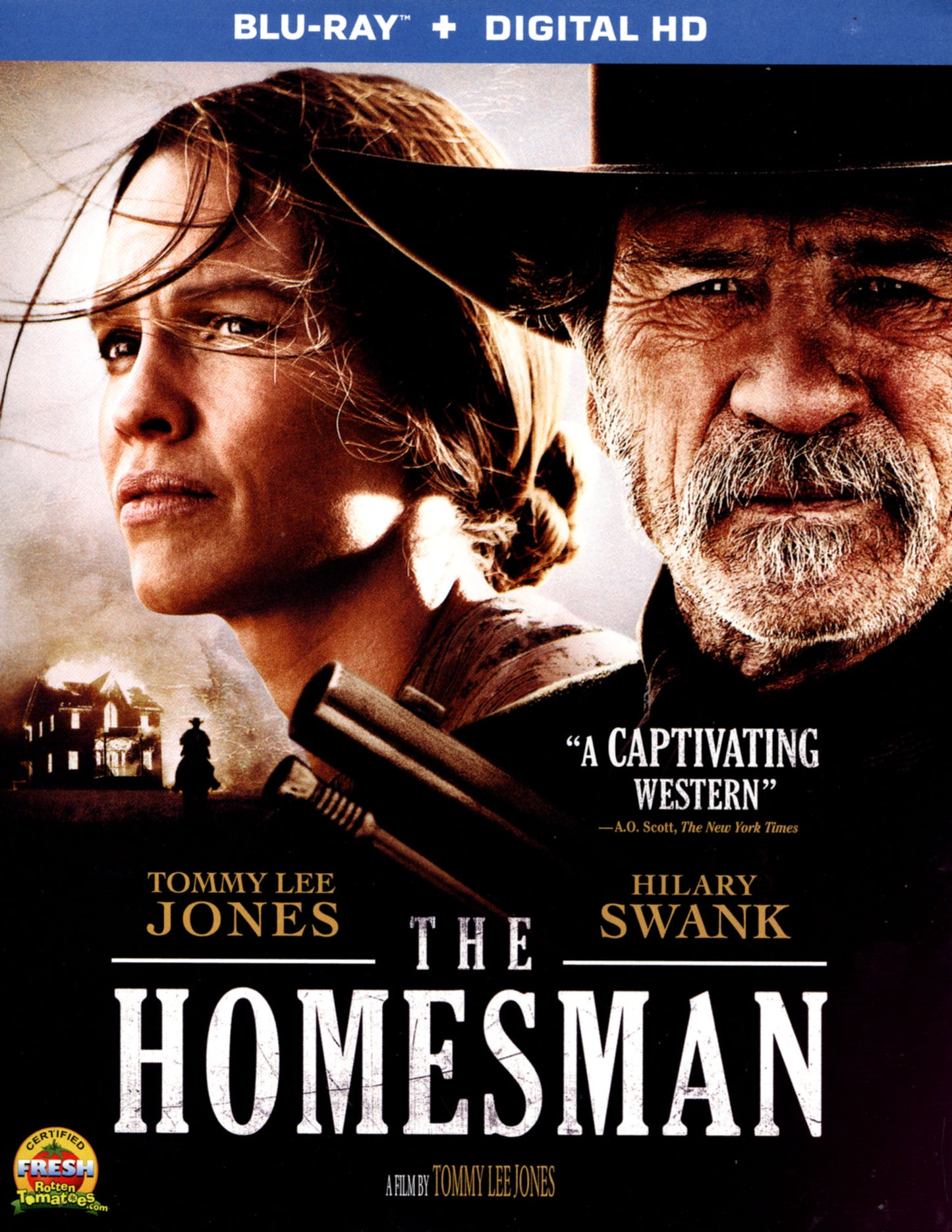 Homesman [Blu-ray] cover art