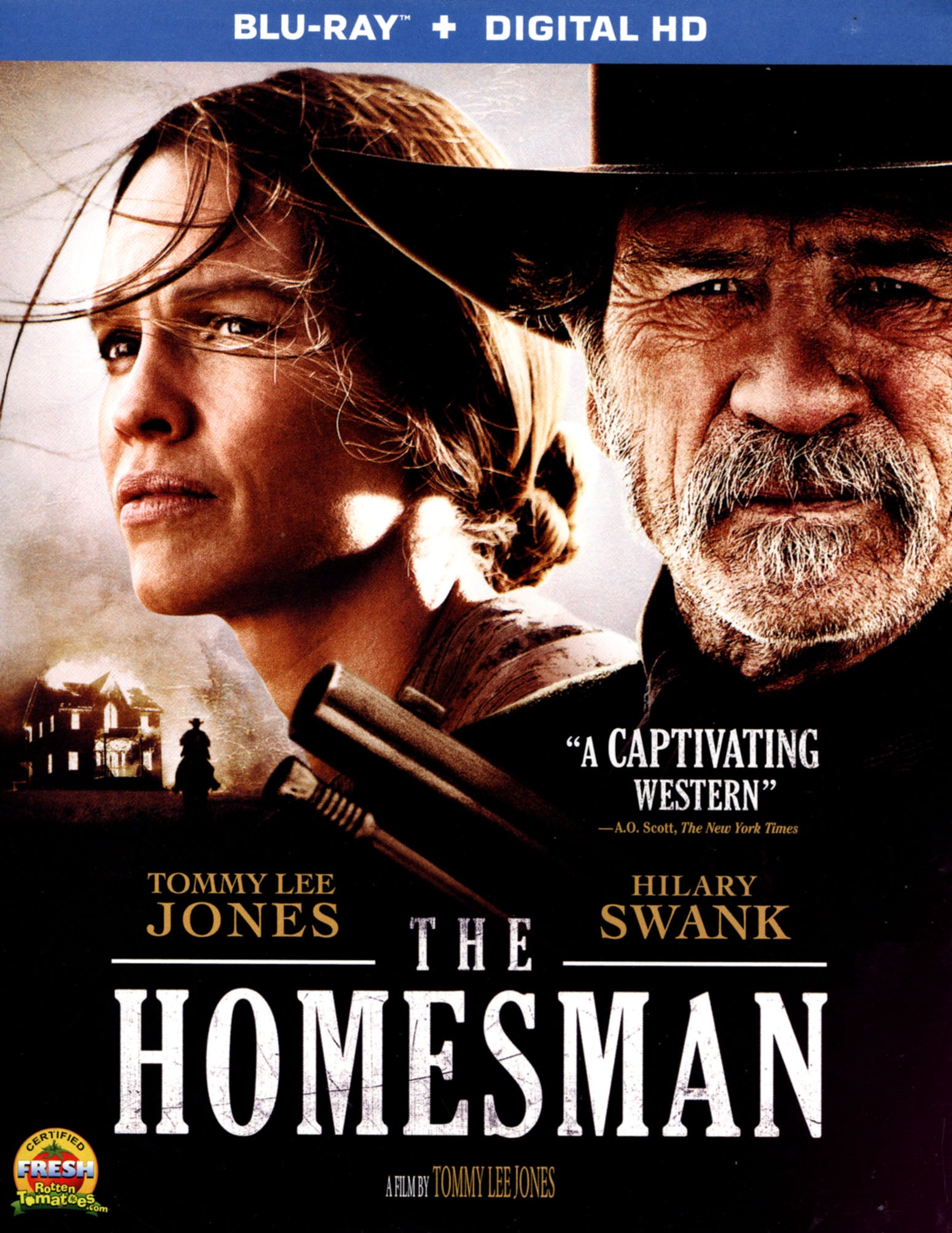 Homesman [Blu-ray] cover art