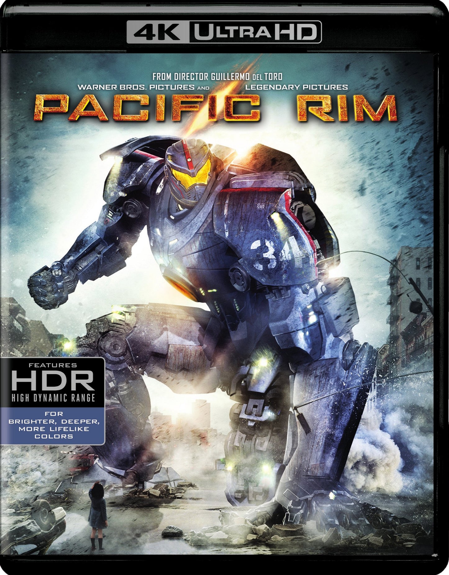 Pacific Rim [4K Ultra HD Blu-ray/Blu-ray] cover art