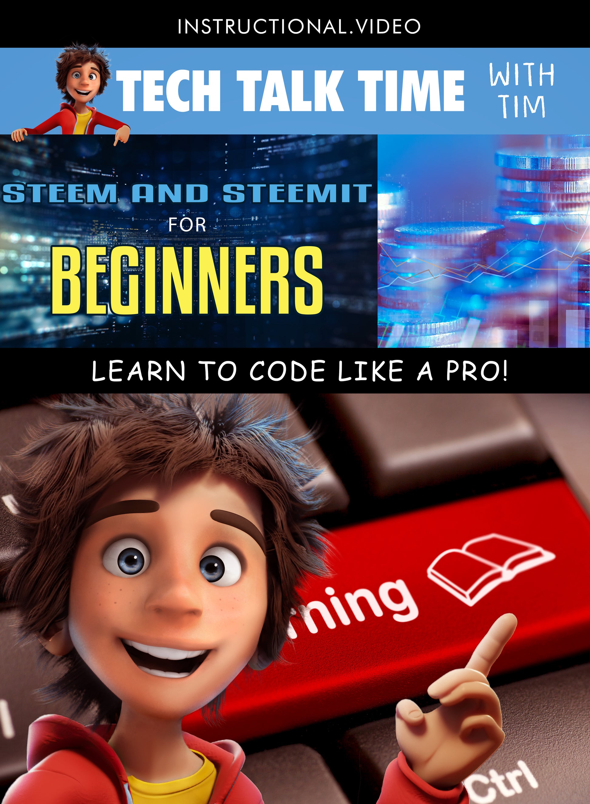 Tech Talk Time: Steem and Steemit for Beginners cover art