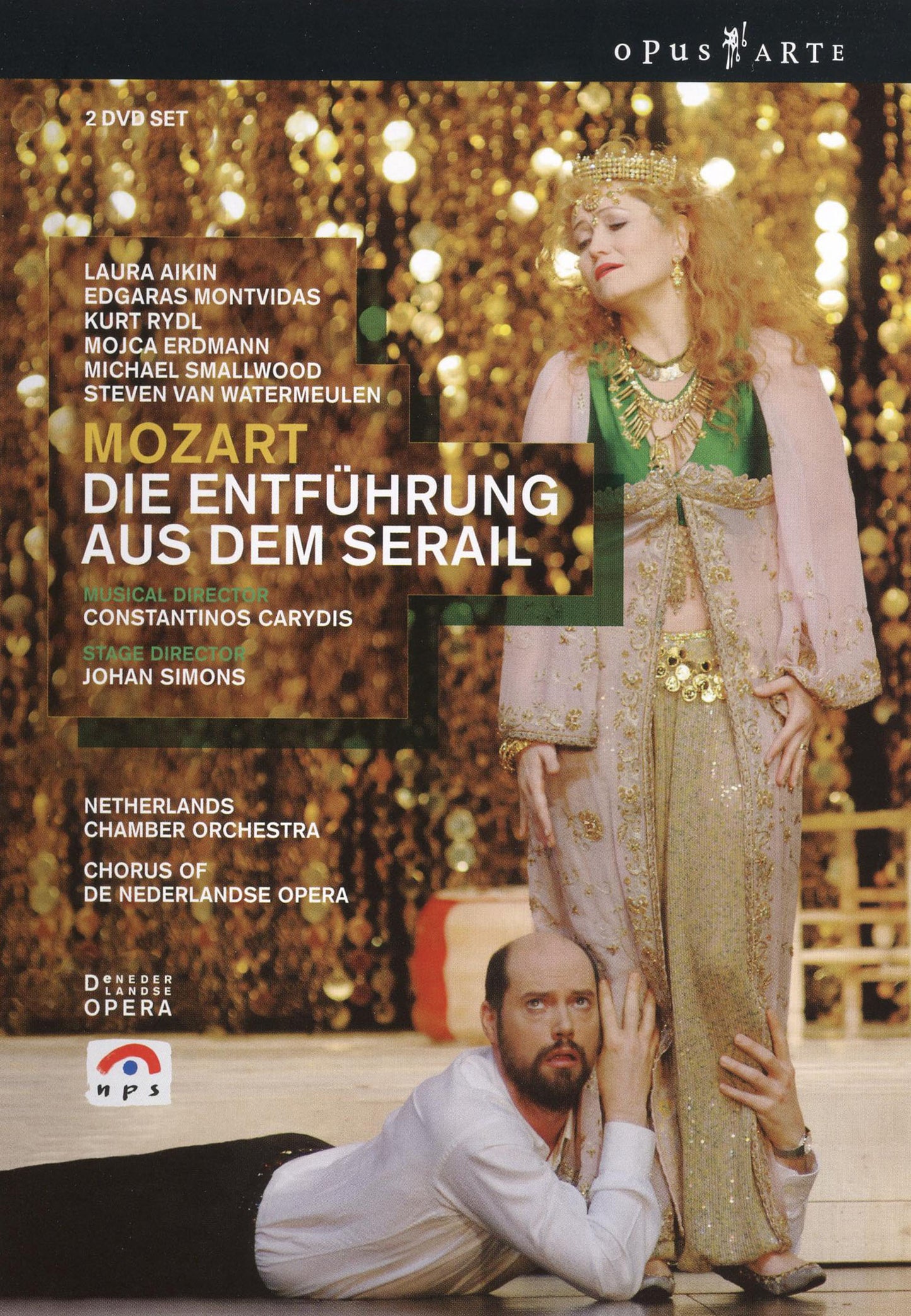 Wolfgang Amadeus Mozart - Die Entfuhrung Aus Dem Serail (2 Dvd) cover art