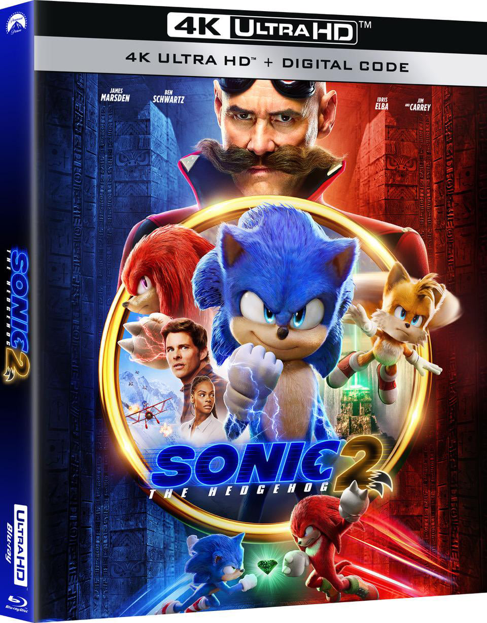 Sonic the Hedgehog 2 [Includes Digital Copy] [4K Ultra HD Blu-ray] cover art