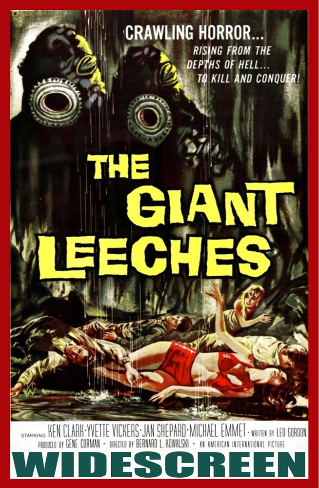 Attack of the Giant Leeches cover art