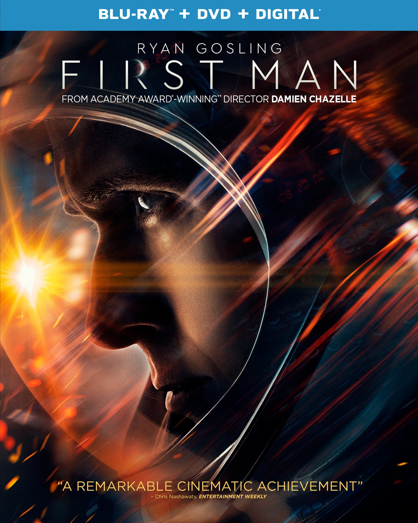 First Man [Includes Digital Copy] [Blu-ray/DVD] cover art