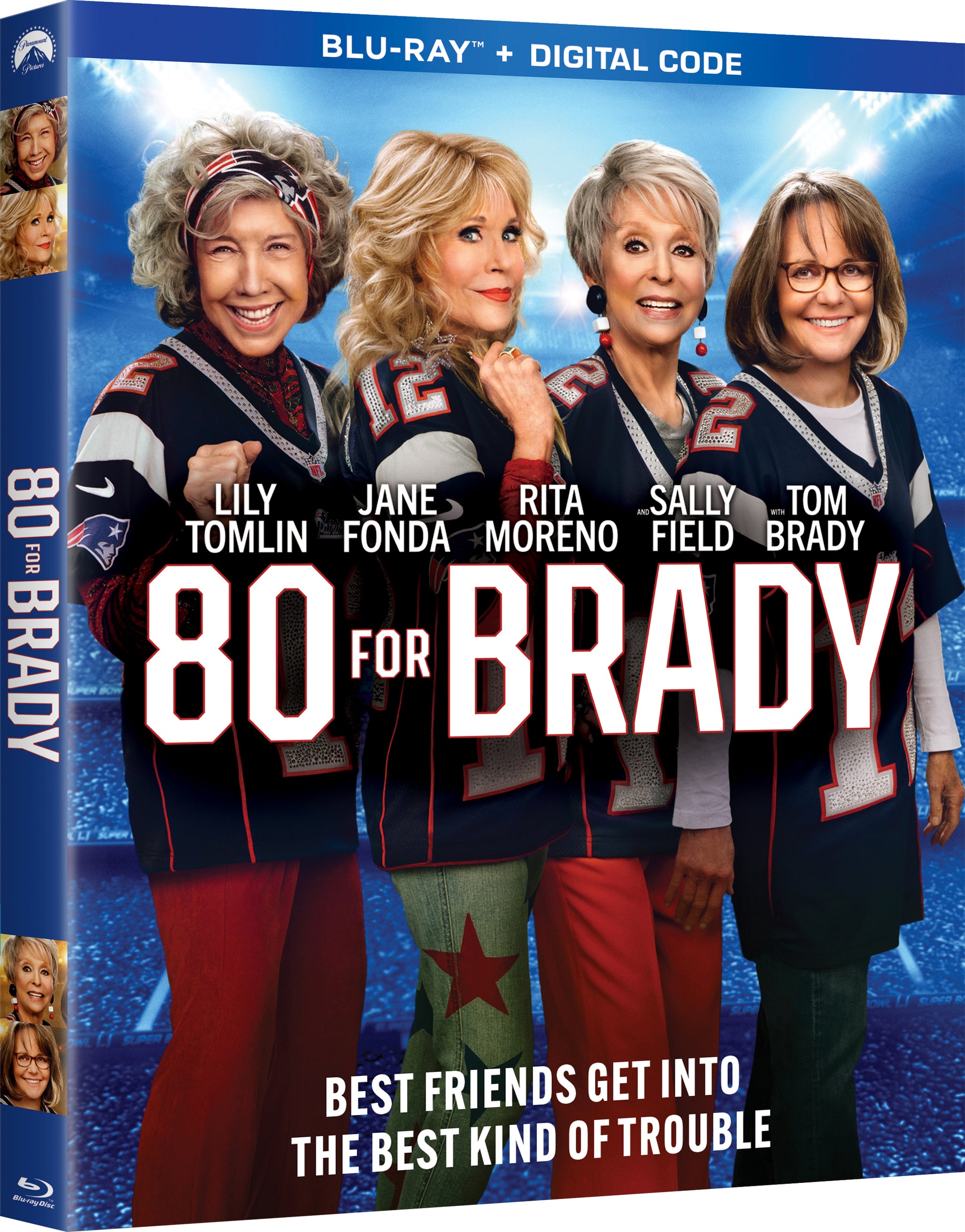 80 for Brady [Includes Digital Copy] [Blu-ray] cover art