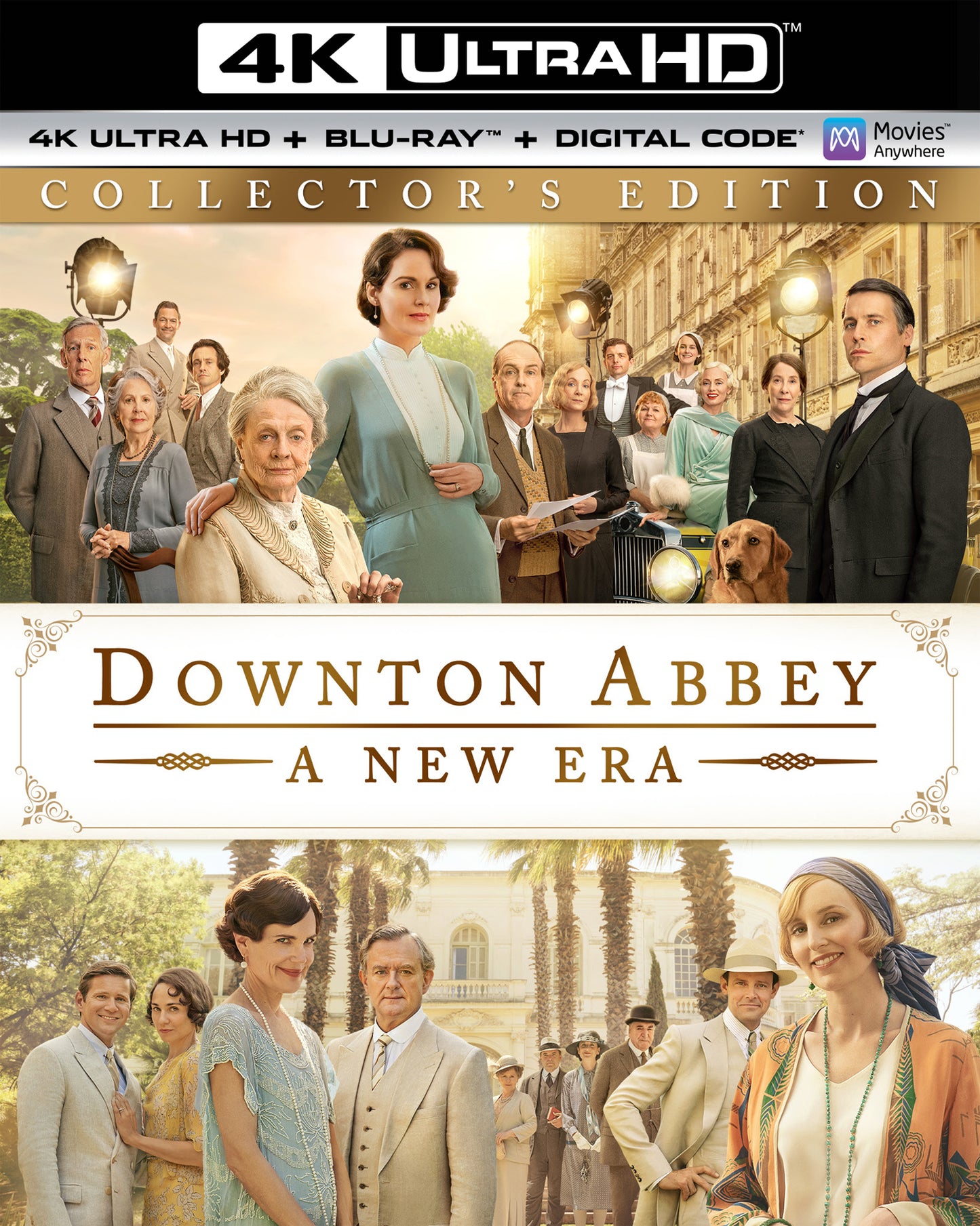 Downton Abbey: A New Era [Includes Digital Copy] [4K Ultra HD Blu-ray/Blu-ray] cover art