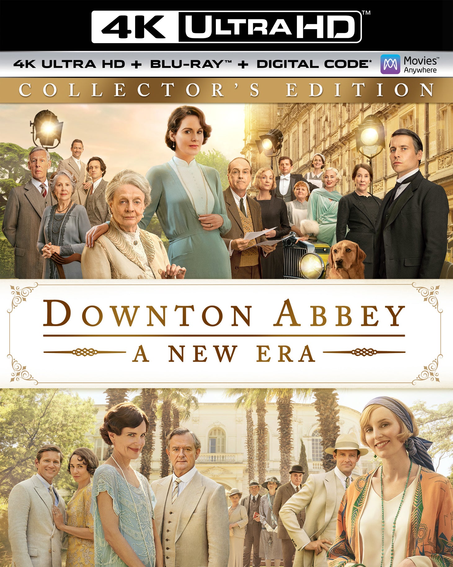 Downton Abbey: A New Era [Includes Digital Copy] [4K Ultra HD Blu-ray/Blu-ray] cover art