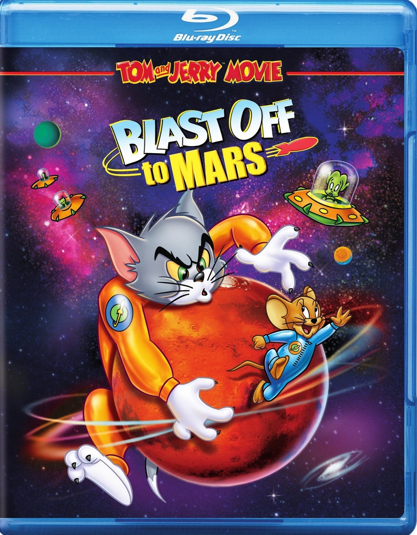 Tom and Jerry: Blast Off to Mars [Blu-ray] cover art