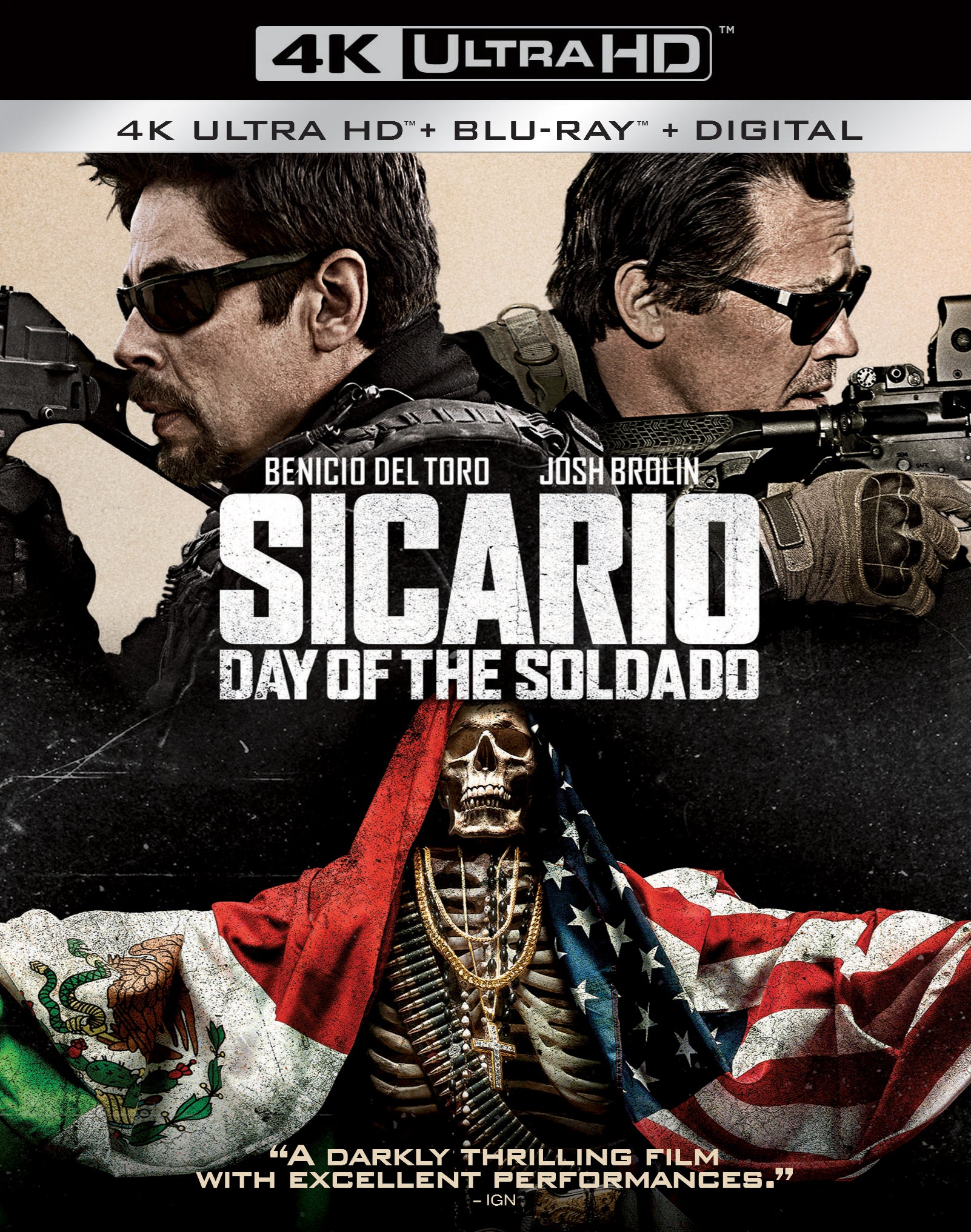Sicario: Day of the Soldado [Includes Digital Copy] [4K Ultra HD Blu-ray/Blu-ray] cover art