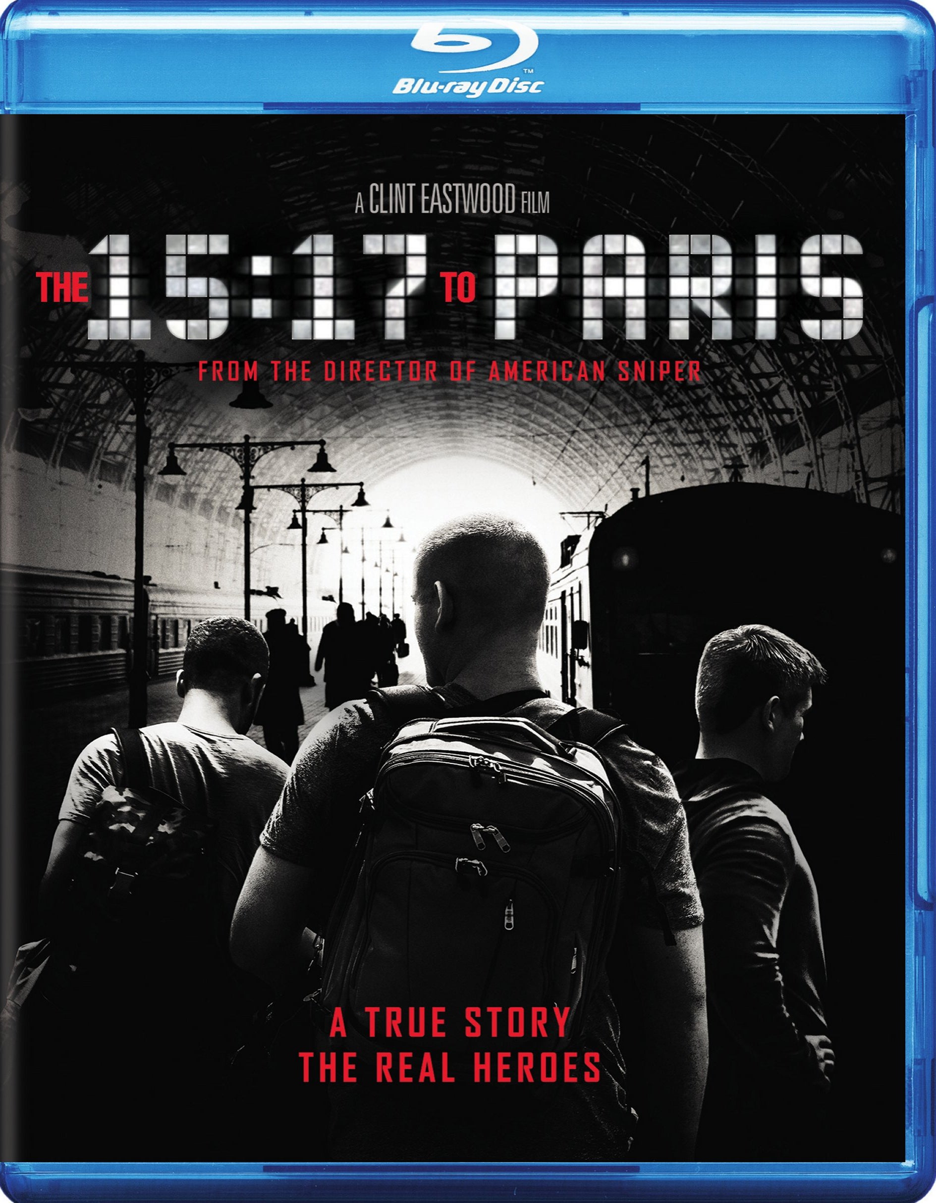 15:17 to Paris [Blu-ray] cover art