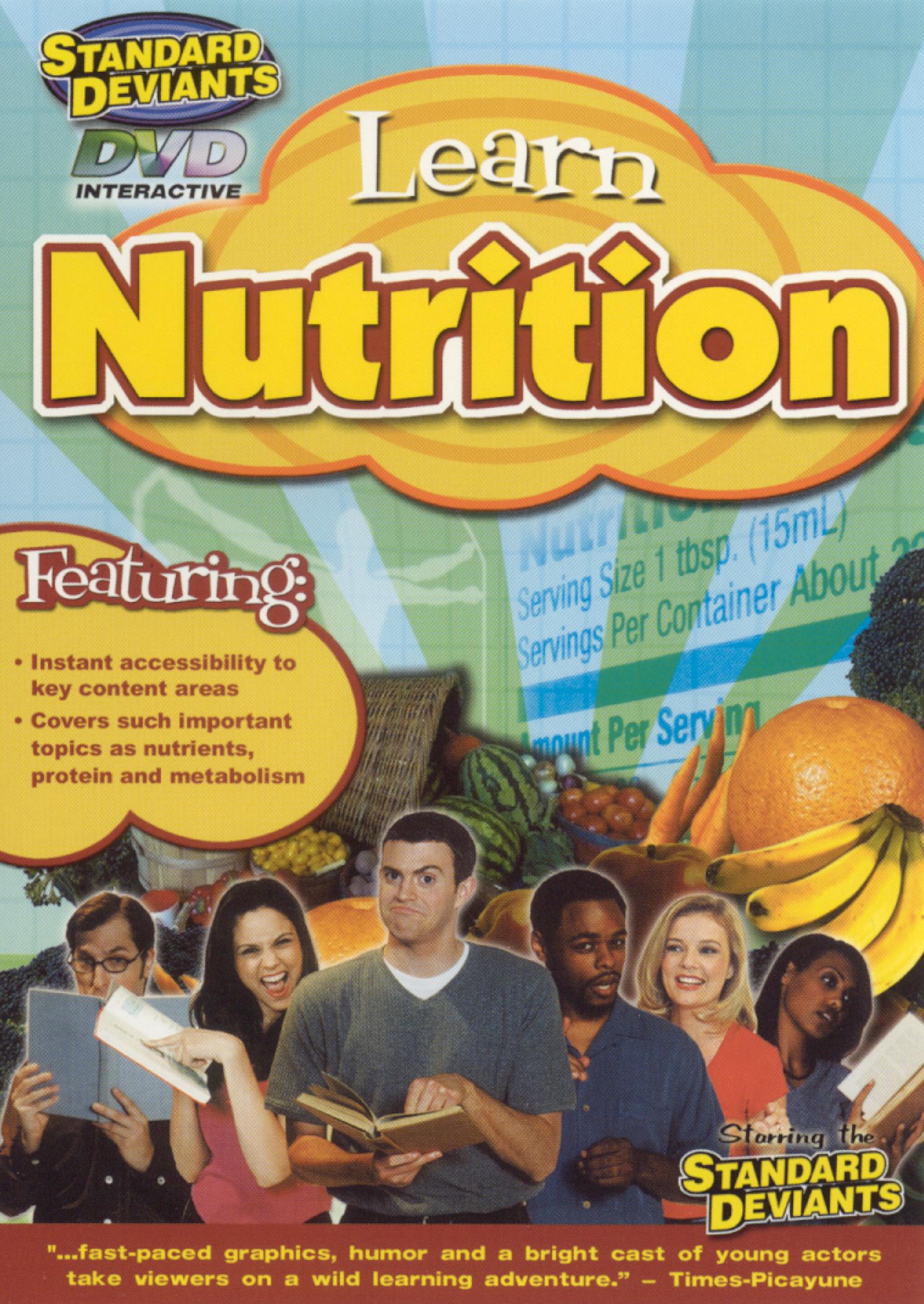 Standard Deviants: Learn Nutrition cover art