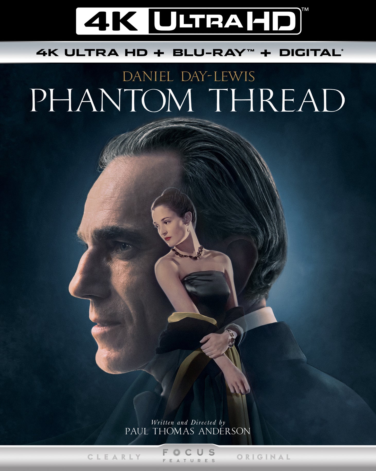 Phantom Thread [4K Ultra HD Blu-ray/Blu-ray] cover art