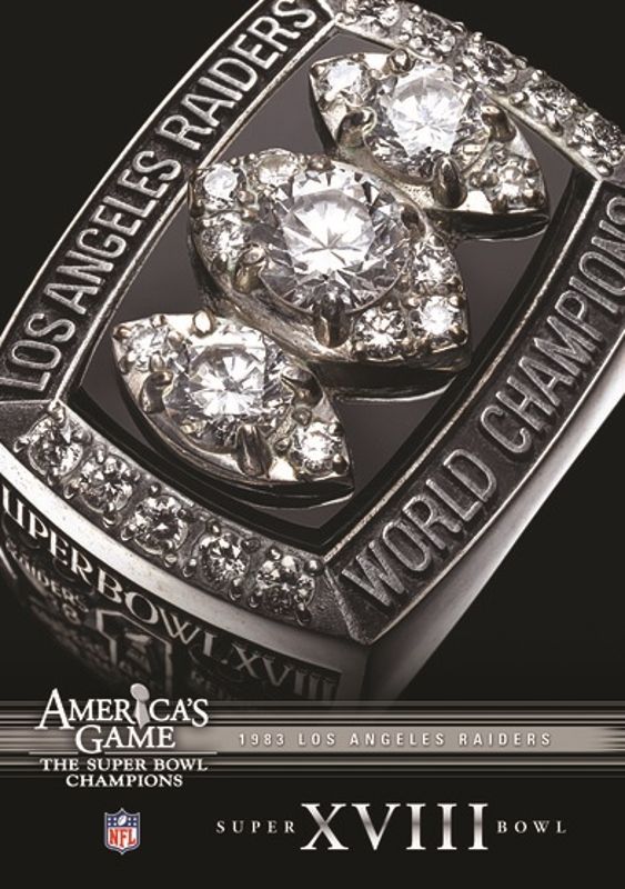 NFL: America's Game - 1983 Los Angeles Raiders - Super Bowl XVIII cover art