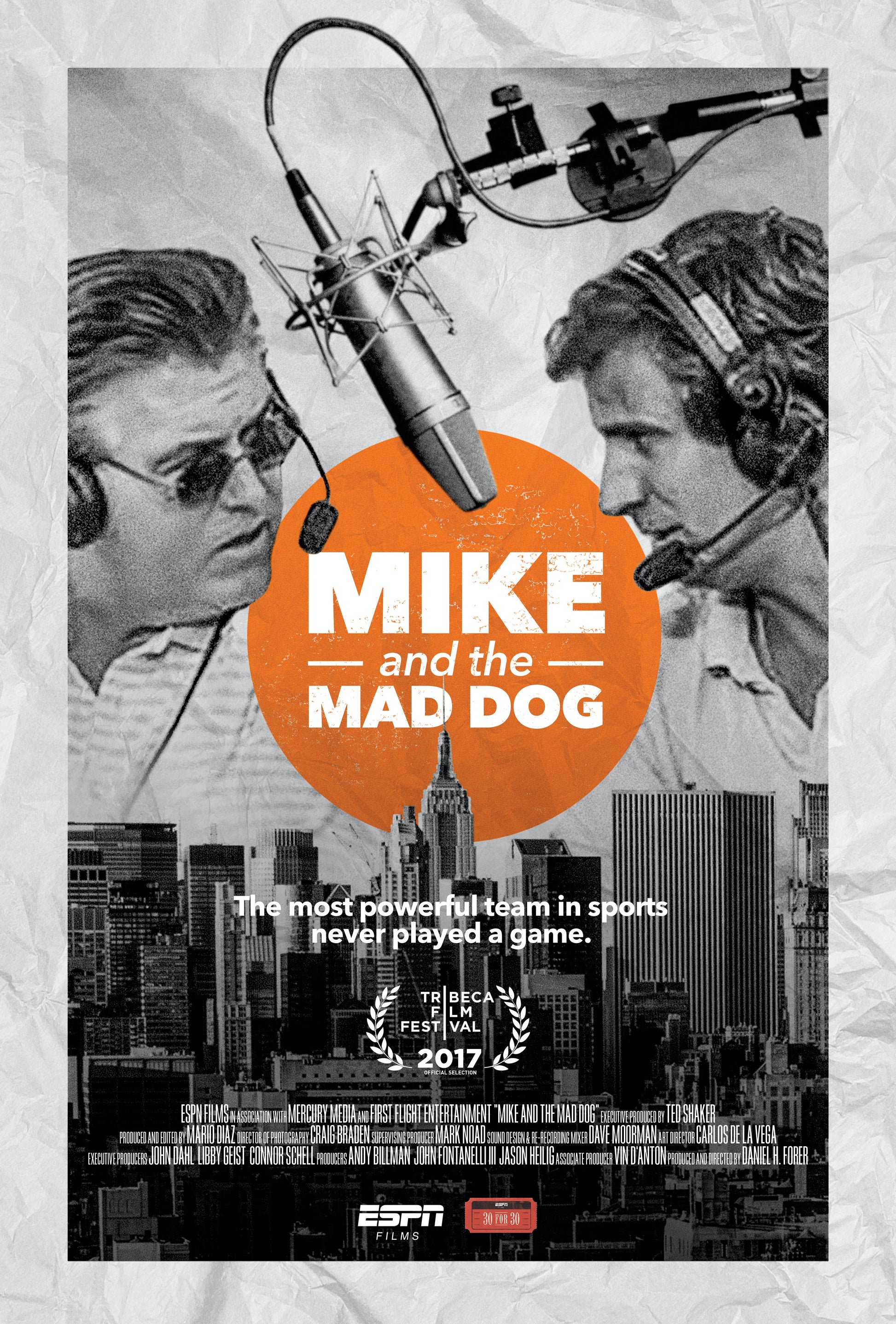 ESPN Films 30 for 30: Mike and the Mad Dog cover art