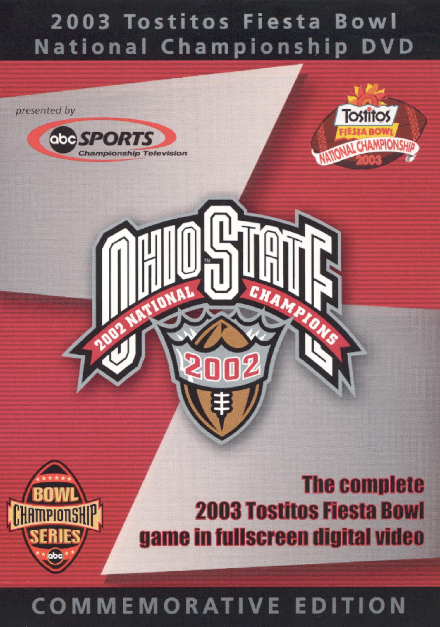 Ohio State Buckeyes: 2003 Tostitos Fiesta Bowl National Championship cover art