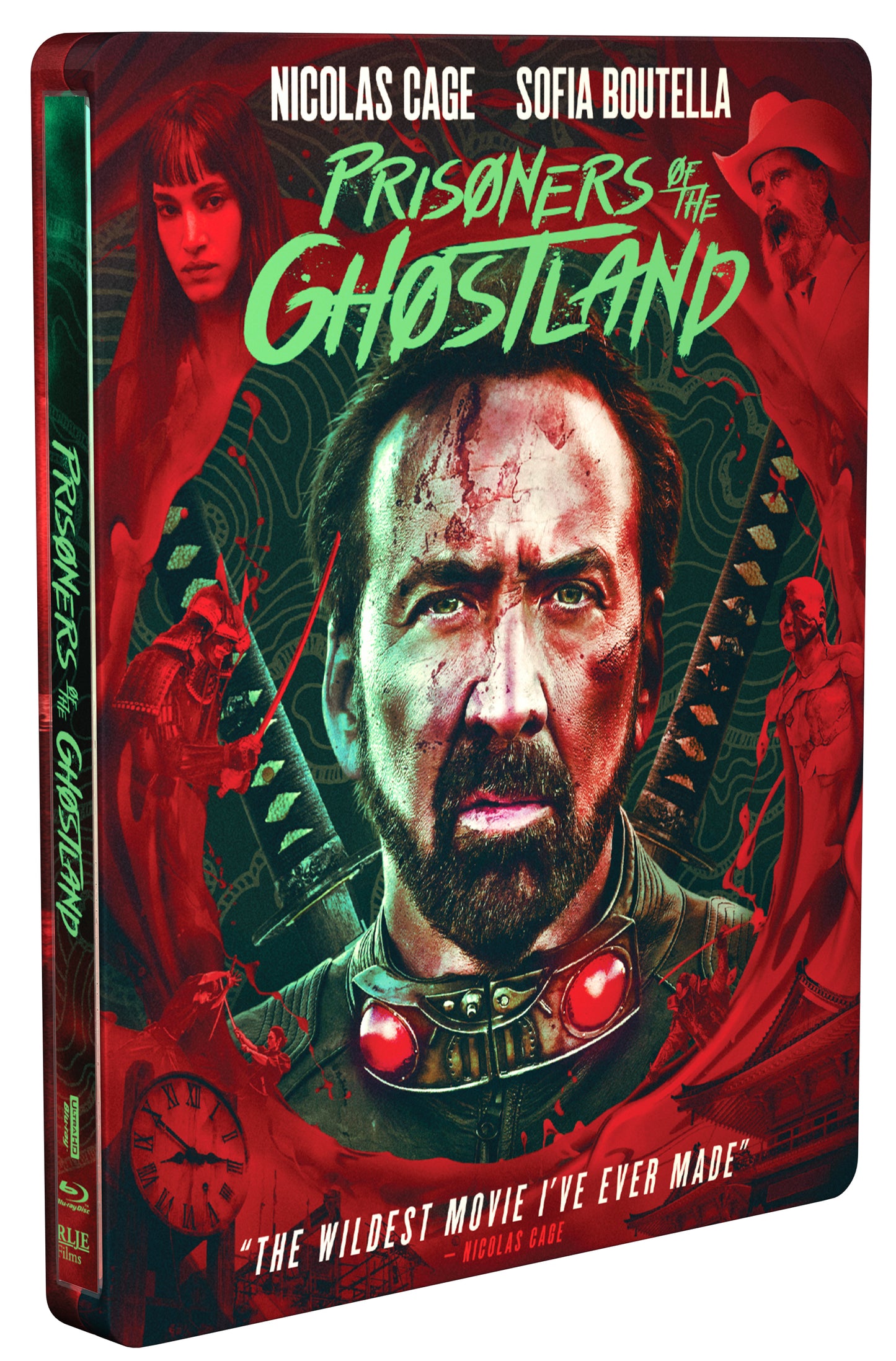 Prisoners of the Ghostland [4K Ultra HD Blu-ray] cover art