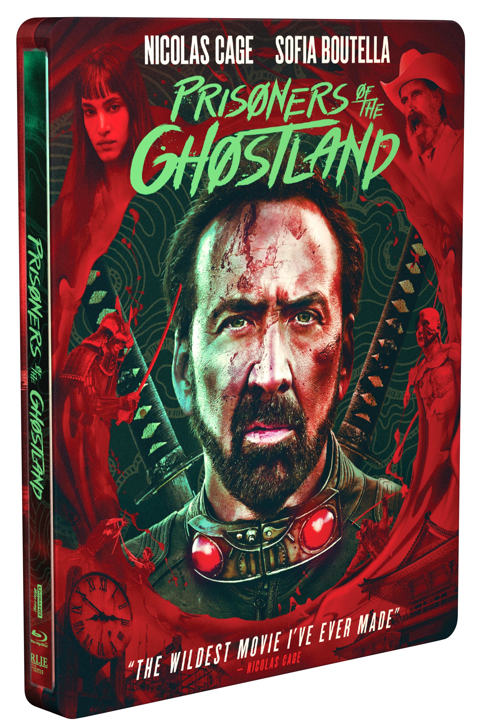 Prisoners of the Ghostland [4K Ultra HD Blu-ray] cover art