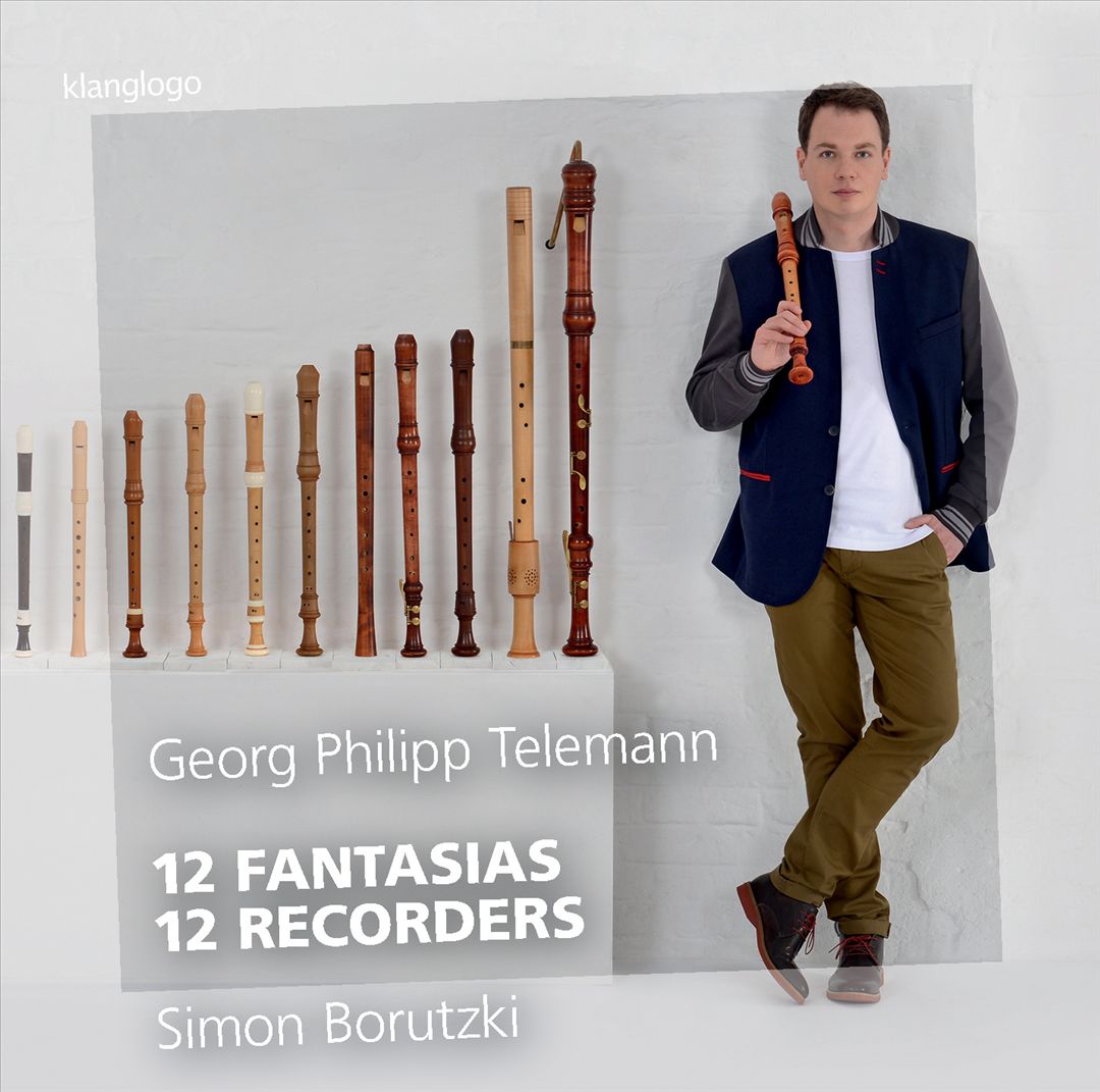 Telemann: 12 Fantasias cover art