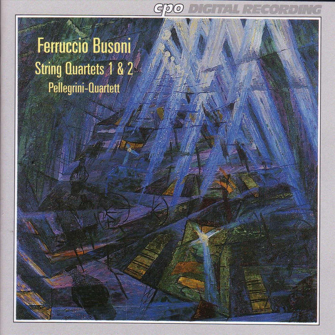 Busoni: String Quartets Nos. 1 & 2 cover art