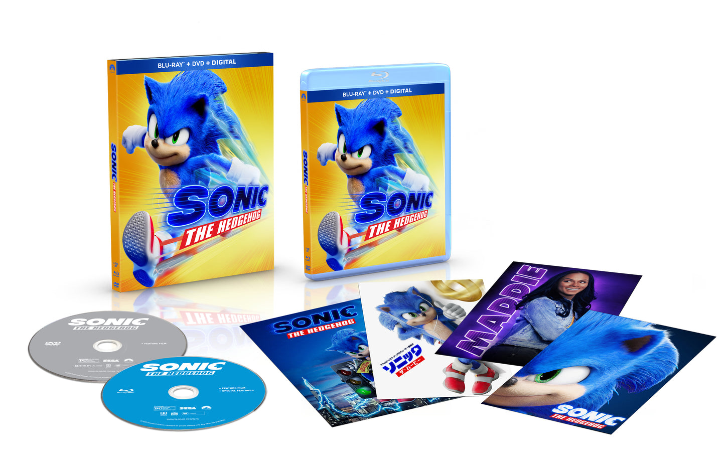 Sonic the Hedgehog [Includes Digital Copy] [Blu-ray/DVD] cover art