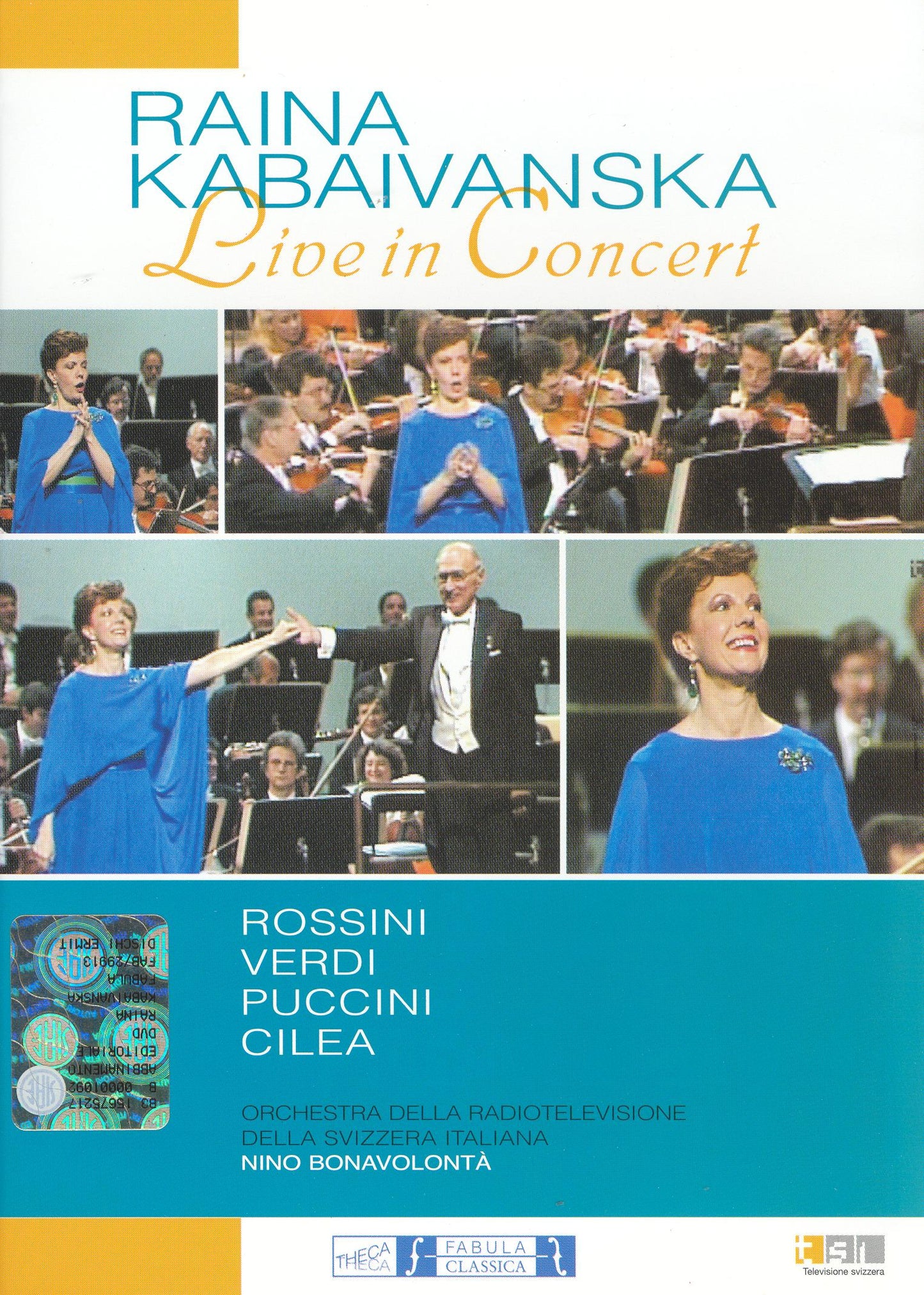 Raina Kabaivanska: Live in Concert [Video] cover art