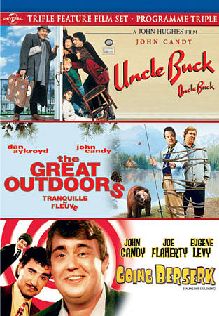 UNCLE BUCK / THE GREAT OUTDOORS / GOING BERSERK TRIPLE FEATURE FILM SET cover art