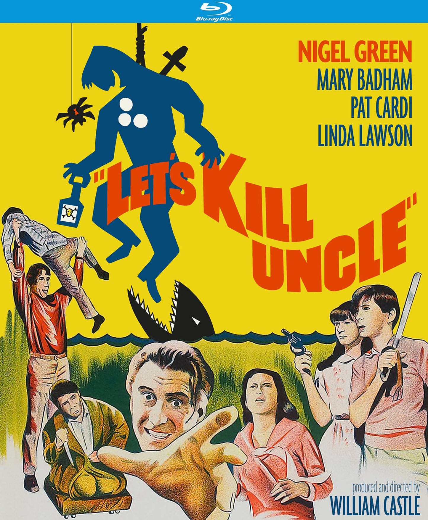 Let's Kill Uncle [Blu-ray] cover art