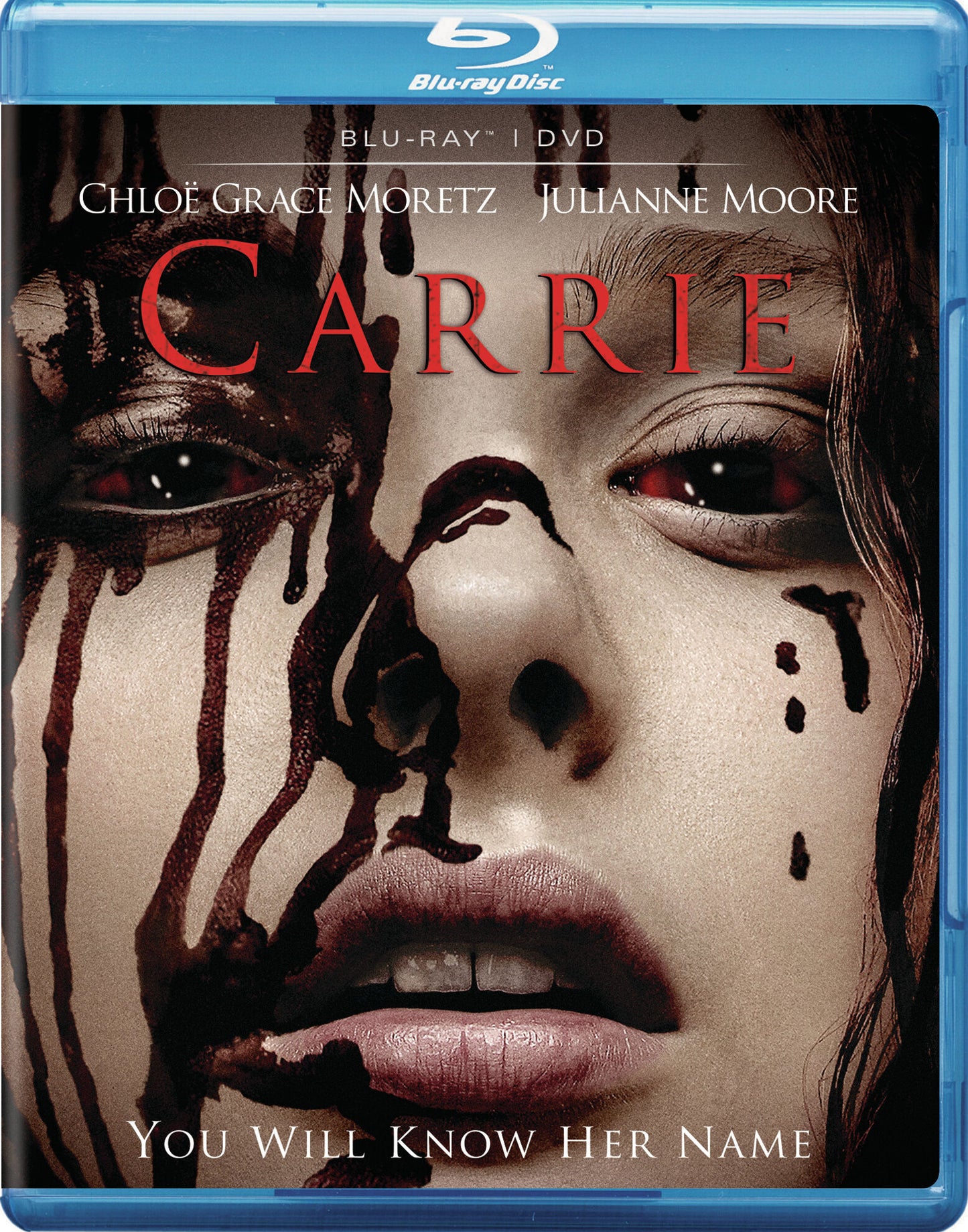 Carrie [2 Discs] [Blu-ray/DVD] cover art