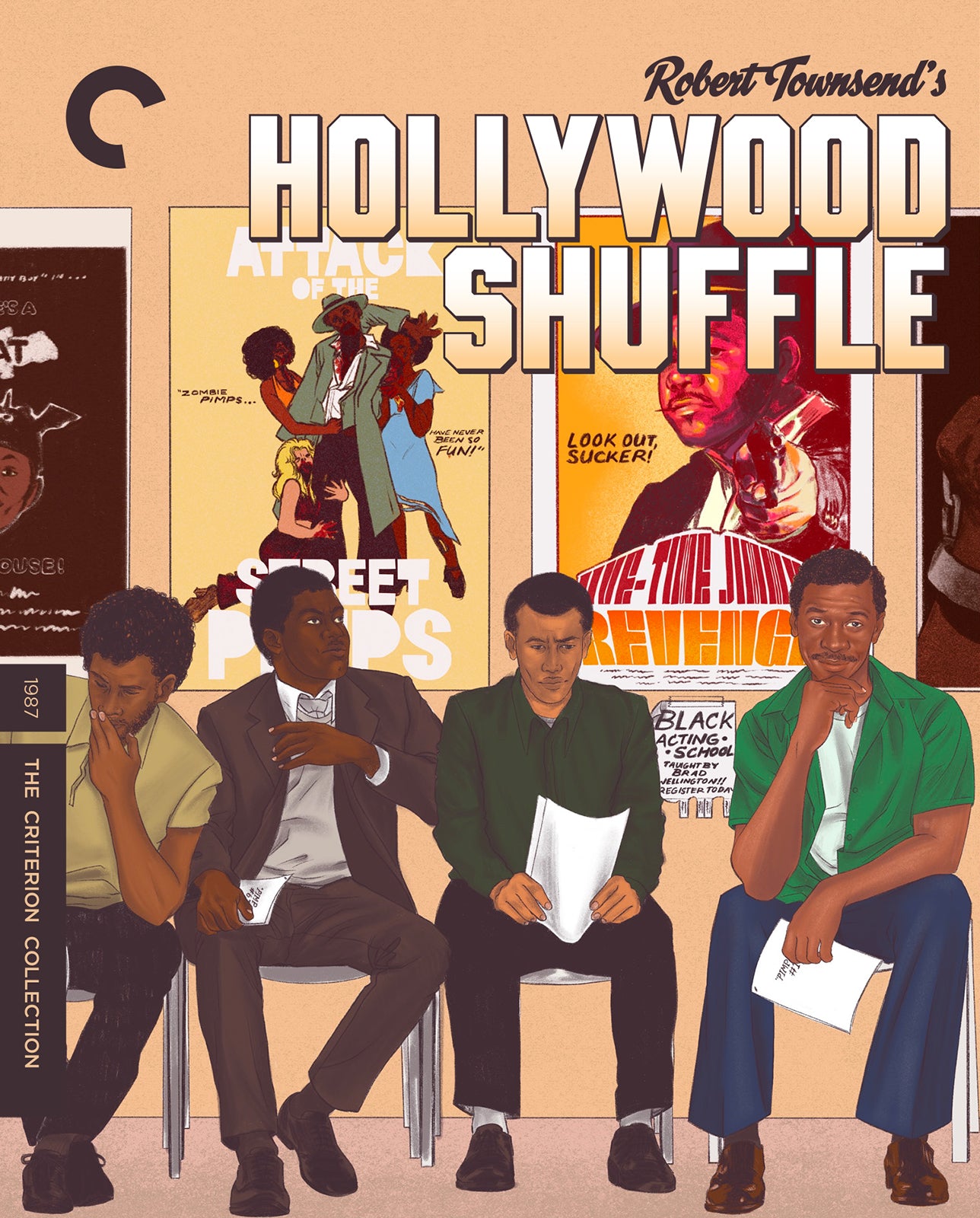Hollywood Shuffle [Criterion Collection] [Blu-ray] cover art
