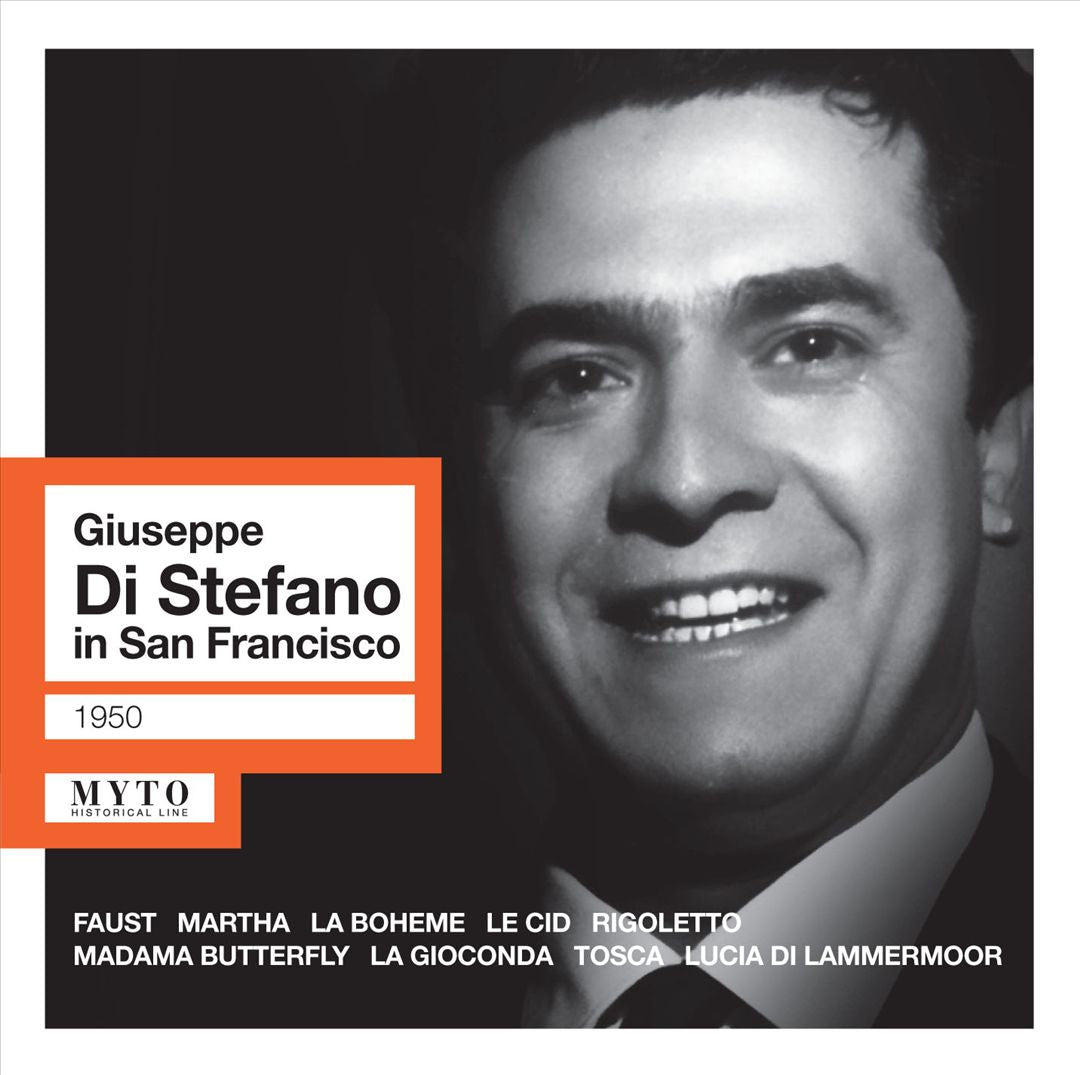 Giuseppe di Stefano in San Fransisco, 1950 cover art