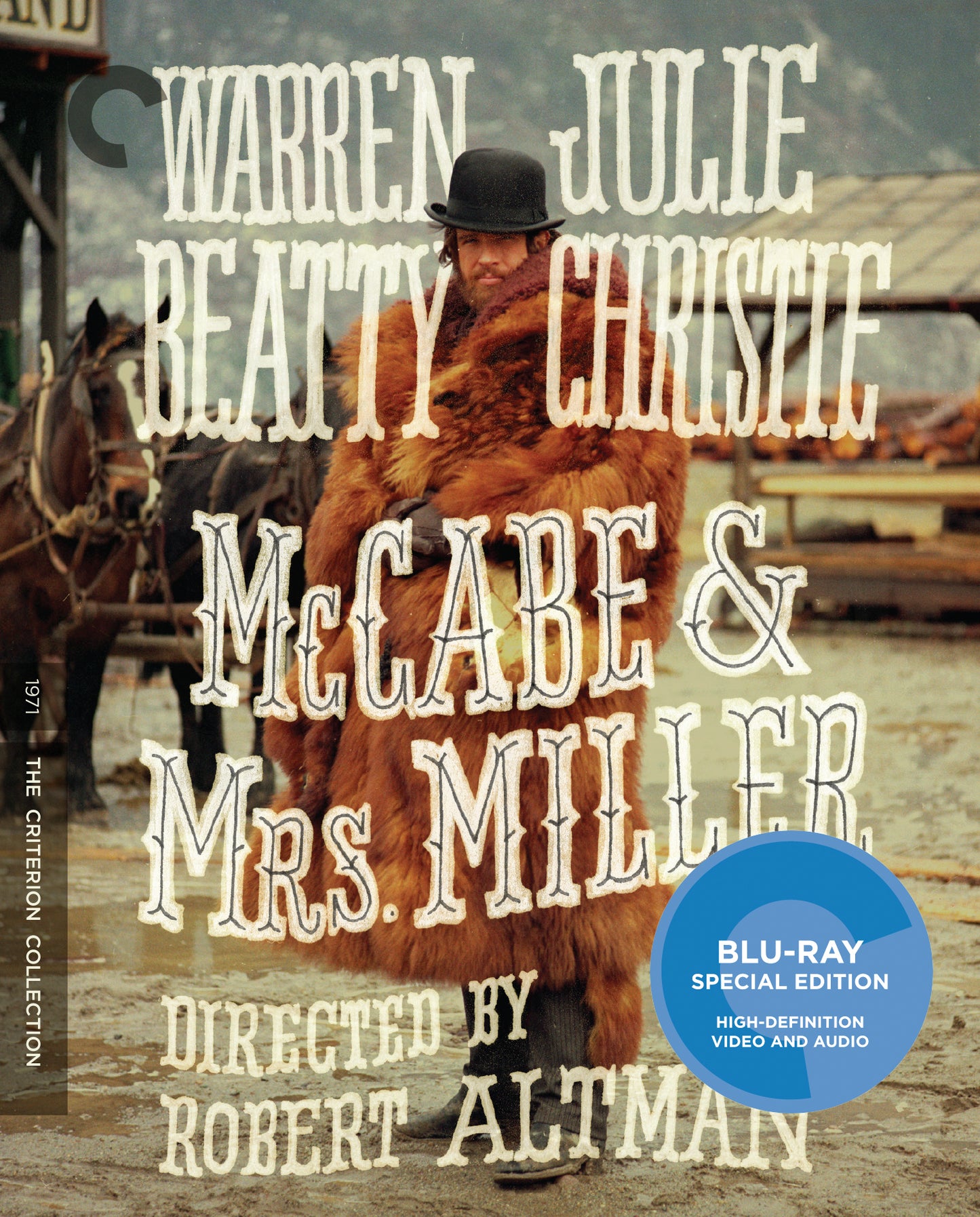 McCabe & Mrs. Miller [Criterion Collection] [Blu-ray] cover art