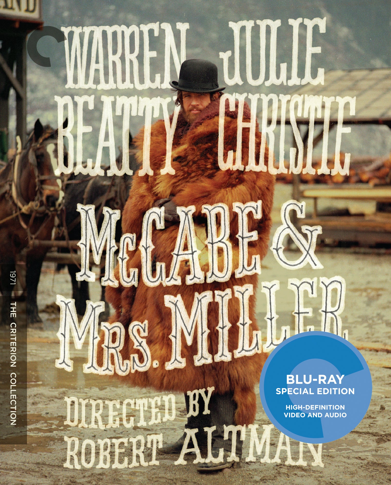 McCabe & Mrs. Miller [Criterion Collection] [Blu-ray] cover art