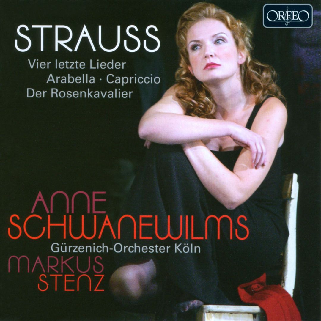 Strauss: Vier letzte Lieder; Arabella; Capriccio; Der Rosenkavalier cover art