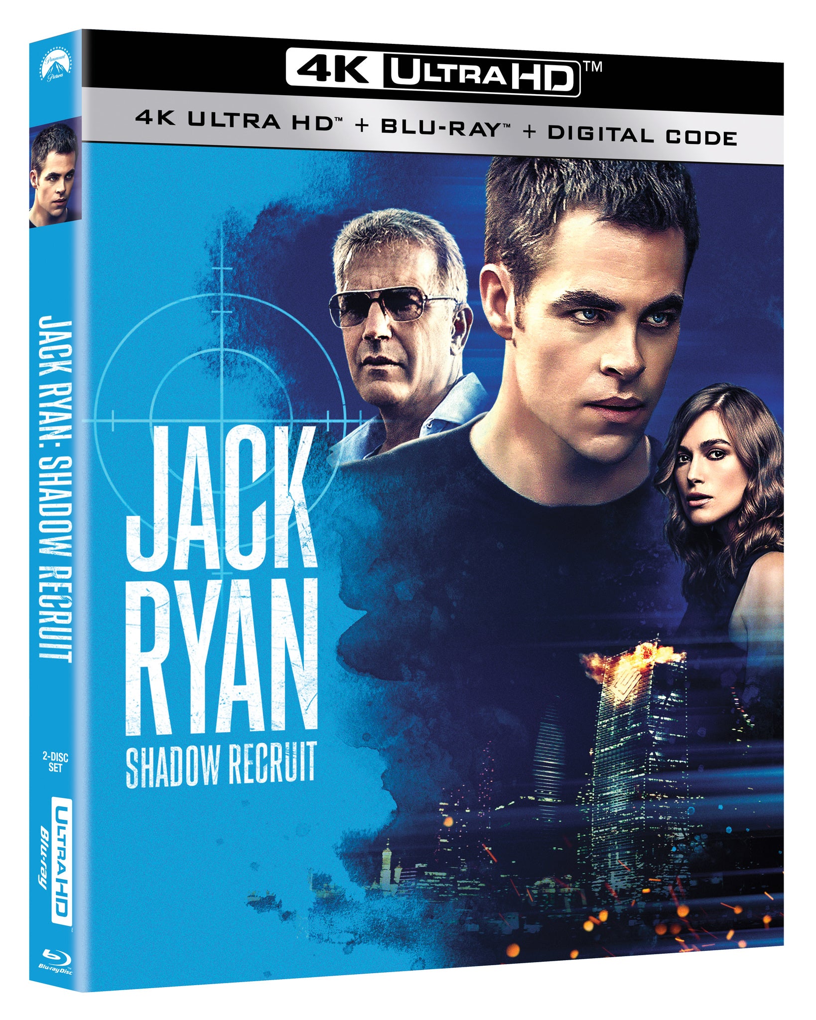 Jack Ryan: Shadow Recruit [4K Ultra HD Blu-ray] cover art