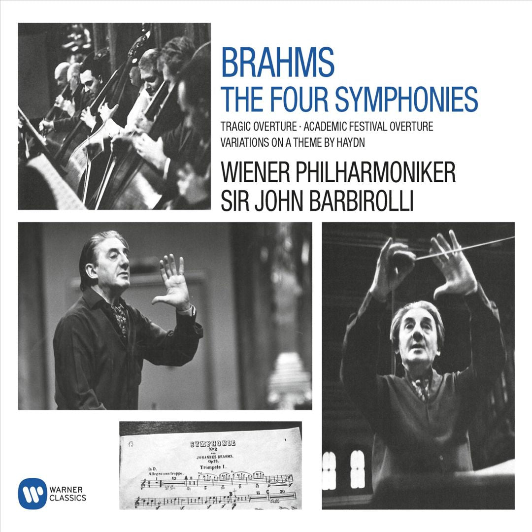 Brahms: The Four Symphonies; Tragic Overture; Academic Festival Overture; Variations on a Theme by Haydn cover art