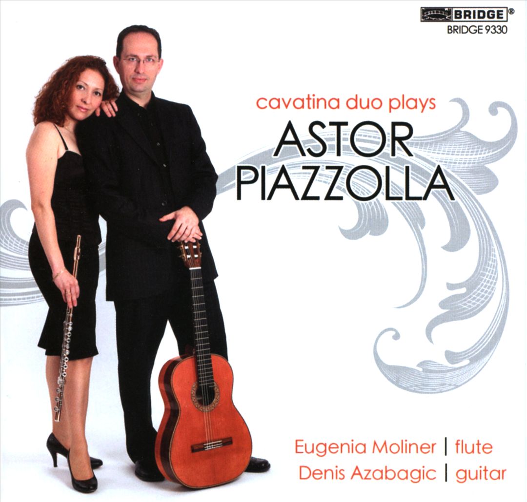 Cavatina Duo Plays Astor Piazzolla cover art