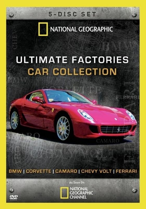 National Geographic: Ultimate Factories - Car Collection [5 Discs] cover art