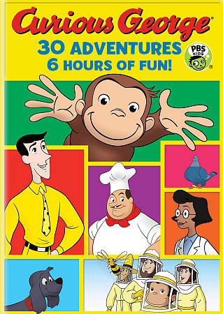 Curious George: 30-Adventure Collection cover art
