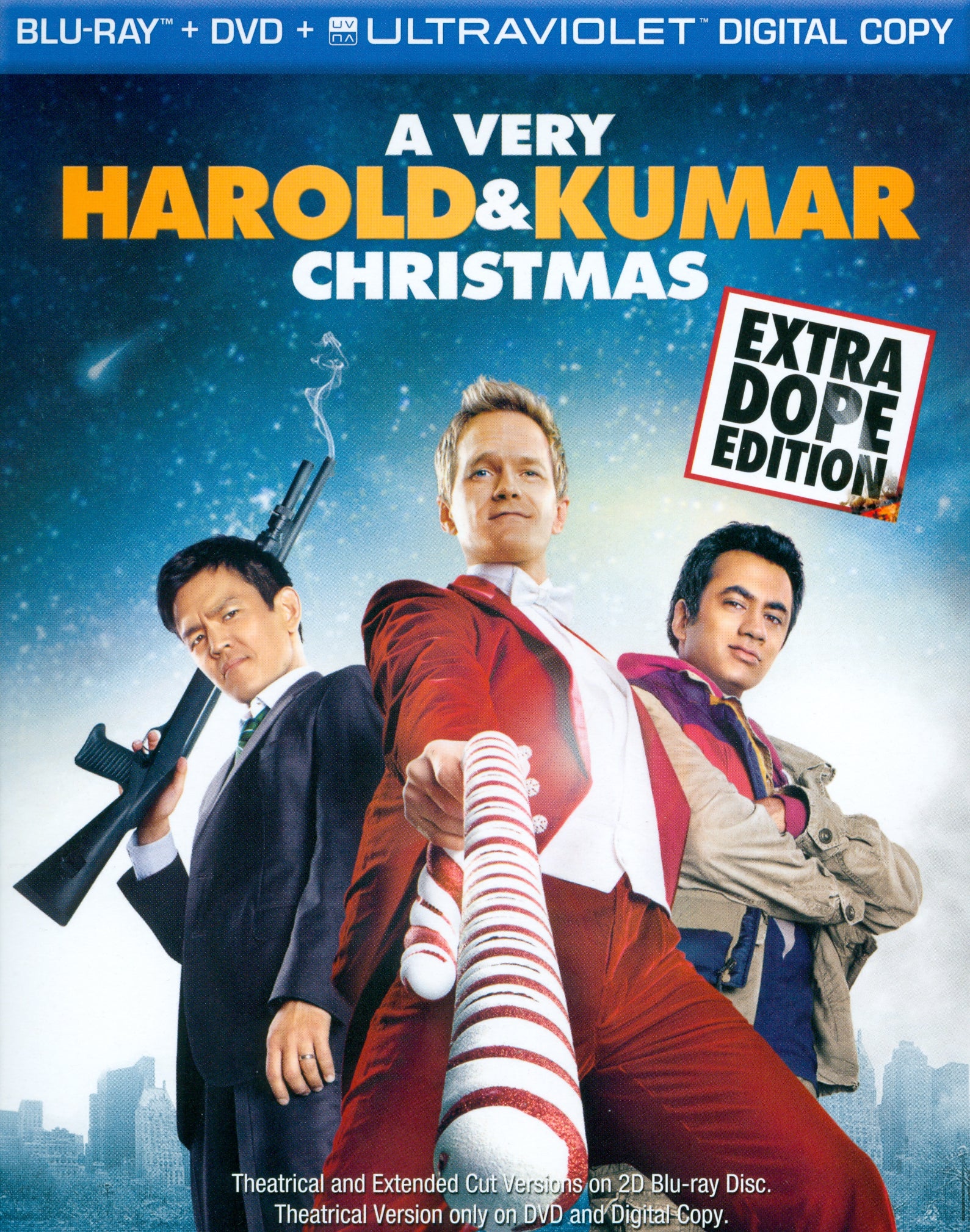 Very Harold & Kumar Christmas [Extended] [Includes Digital Copy] [Blu-ray/DVD] cover art