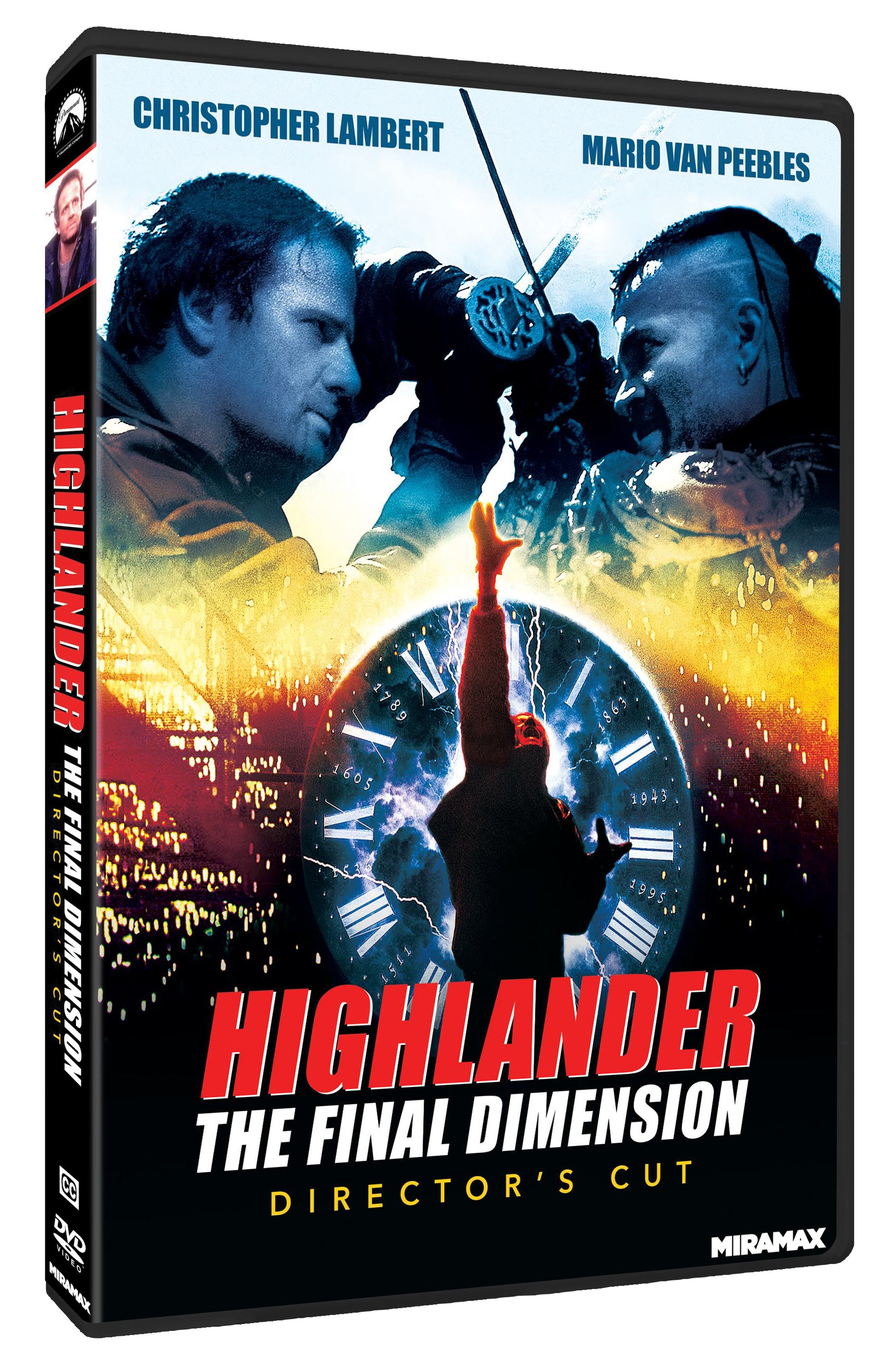 Highlander III: The Final Dimension cover art
