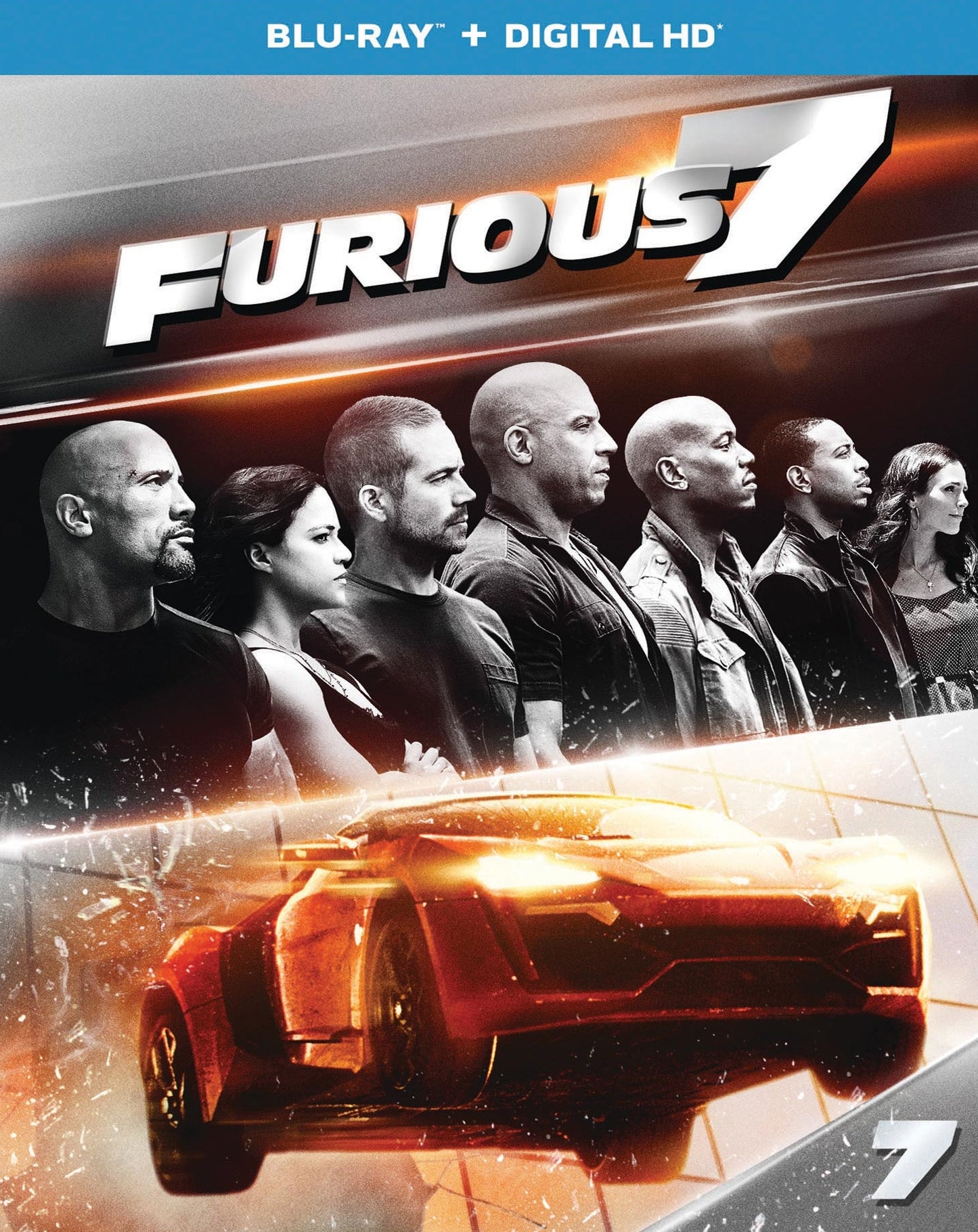 Furious 7 [Blu-ray] cover art
