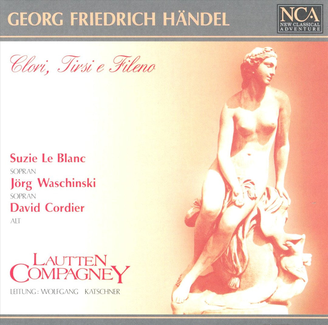 Handel: Clori, Tirsi e Fileno HWV96 cover art