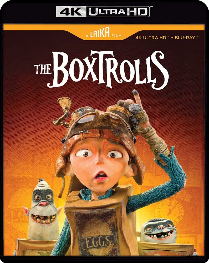 Boxtrolls [4K Ultra HD Blu-ray] cover art