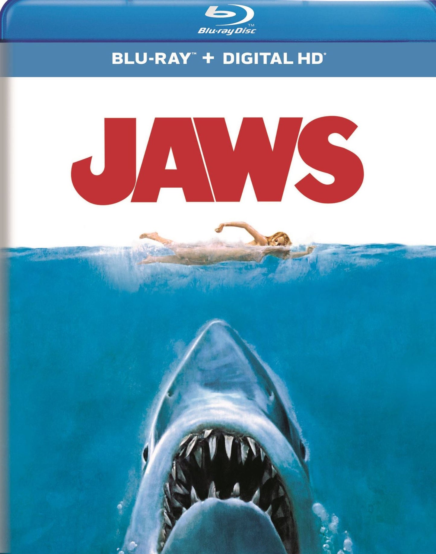 Jaws [Includes Digital Copy] [Blu-ray] cover art