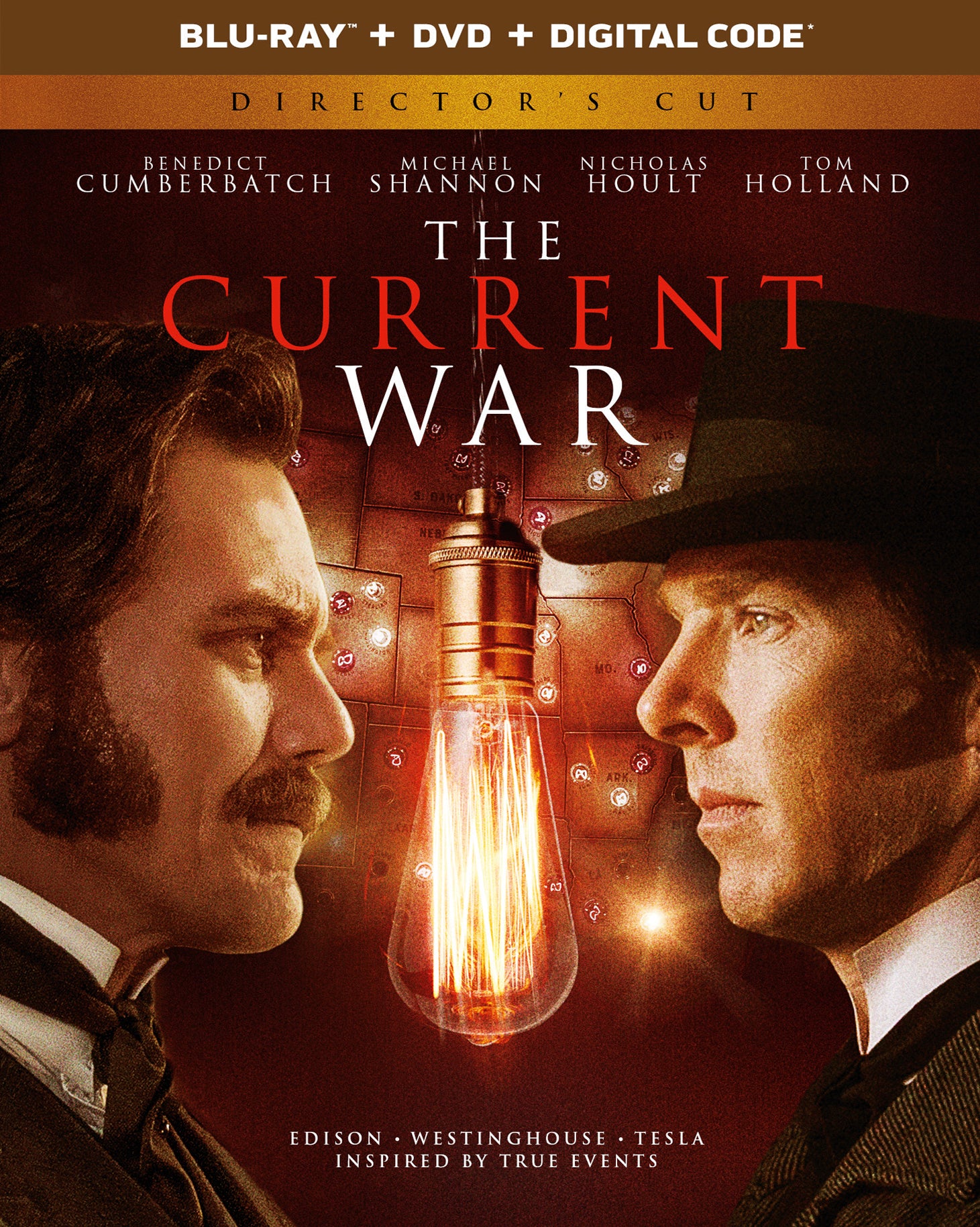 Current War: Director's Cut [Includes Digital Copy] [Blu-ray/DVD] cover art