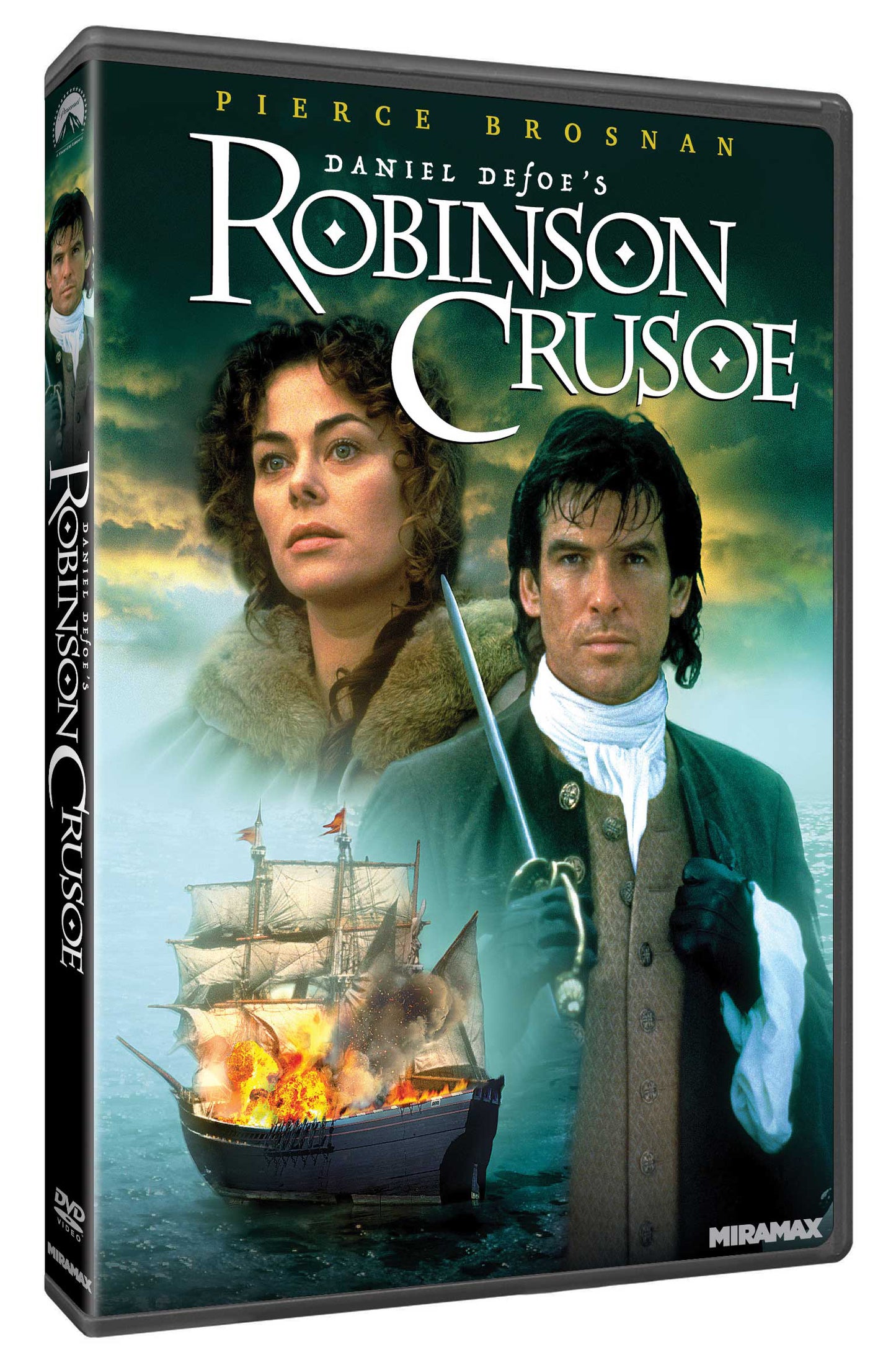 Daniel Defoe's Robinson Crusoe cover art