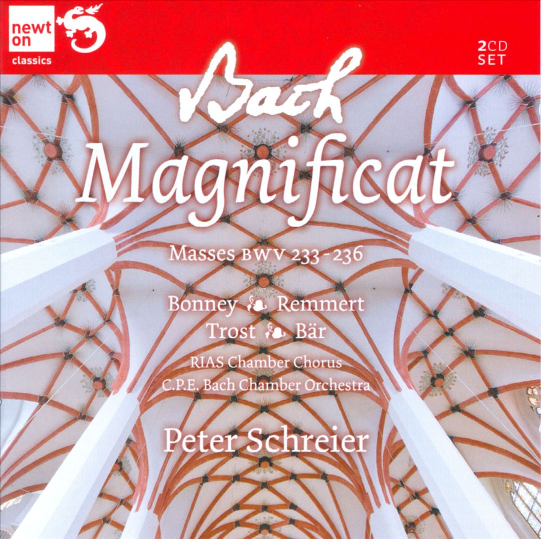 Bach: Magnificat; Masses BWV 233-236 cover art