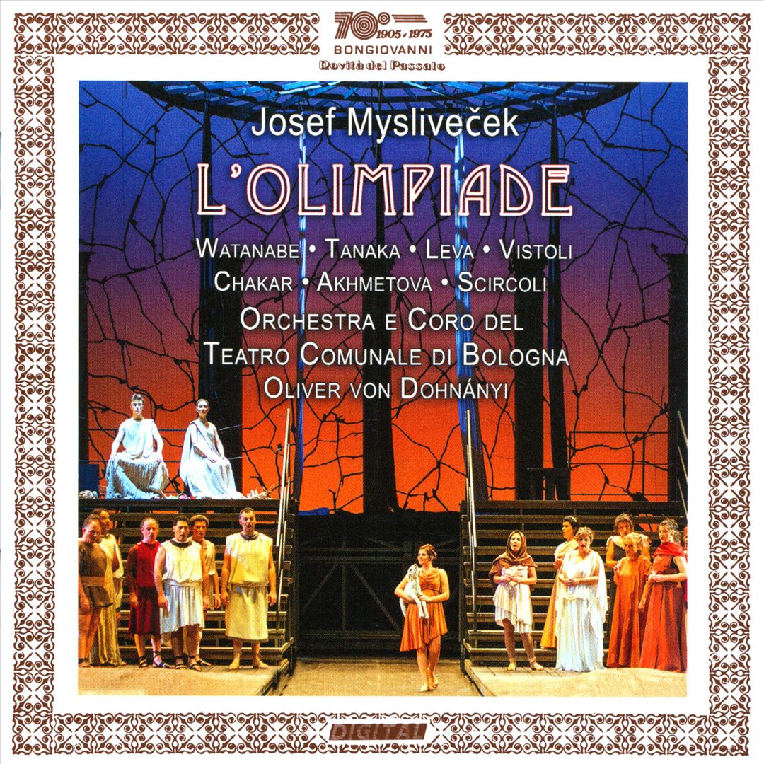 Josef Myslivecek: L'Olimpiade cover art