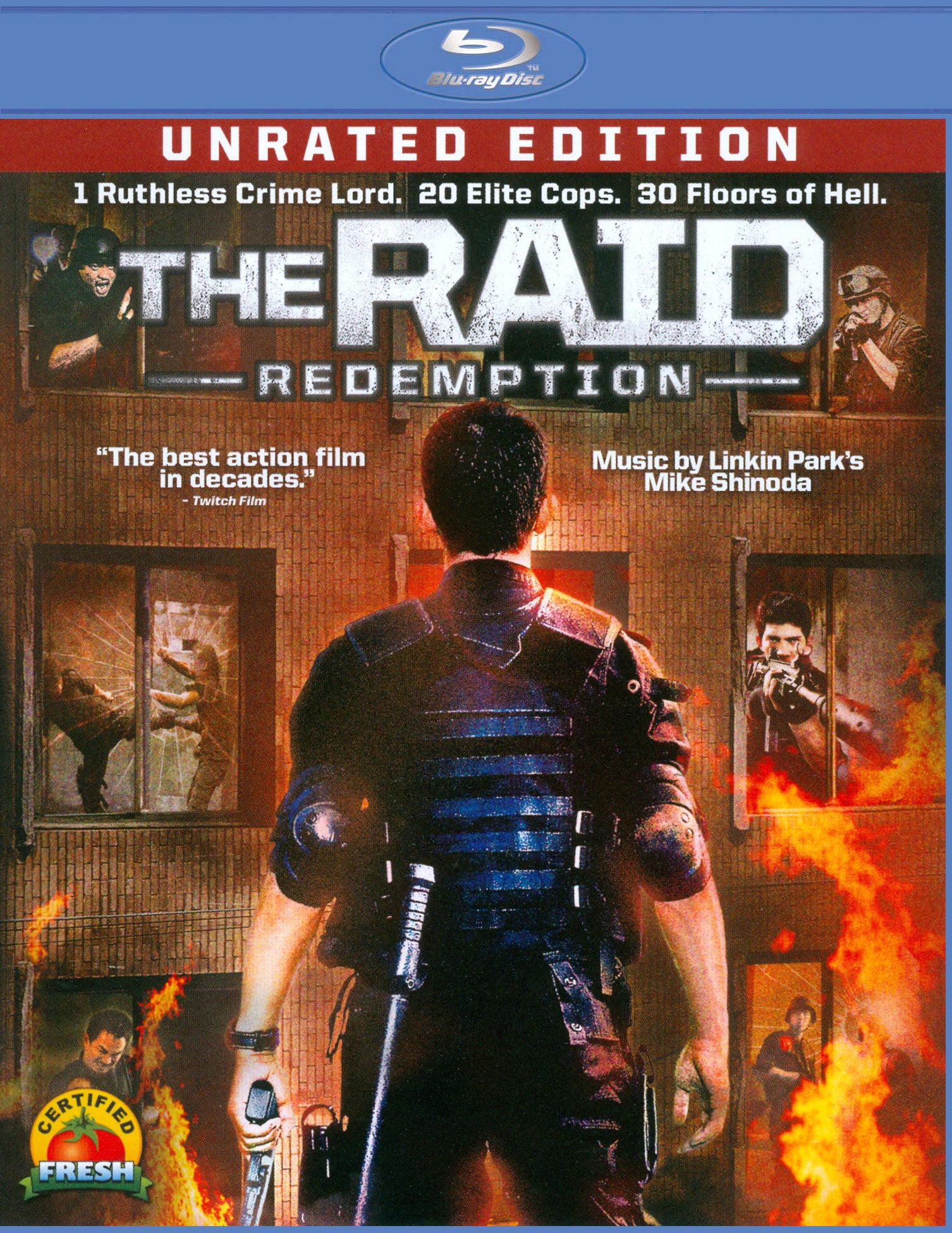 Raid: Redemption [Unrated] [Includes Digital Copy] [Blu-ray] cover art