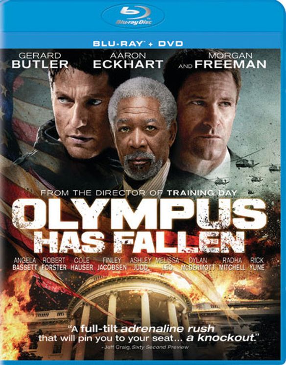 Olympus Has Fallen [2 Discs] [Blu-ray/DVD] cover art